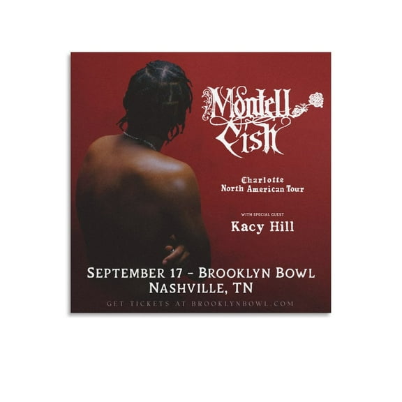 Montell Fish Poster (4) Wall Art Picture Painting Poster Canvas Print Posters Artworks Bedroom Living Room Decor 28x28inch(70x70cm)