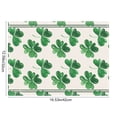 thumbnail image 3 of TanSiDing St Patrick's Day Green Drying Mat for Kitchen Counter Watercolor St Patricks Day Dish Drying Mats Spring Absorbent Reversible Dish Drainer Rack Mat Dish Pad 42*32cm, 3 of 7