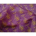 thumbnail image 4 of oneOone Tissu Tabby en Soie Imprimé Feuilles 1 Yard 42 Pouces de Large, 4 of 4