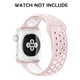 thumbnail image 2 of Compatible con Apple Watch Band 38-40 mm / 42 mm-44 mm, correa de muñeca de repuesto deportiva de silicona transpirable Compatible con iWatch Series 5/4/3/2/1 Ormromra 2033261-31, 2 of 9