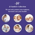 thumbnail image 4 of Split Head Mattress Protector for Adjustable or Half Split Beds - 100% Waterproof Terry Cotton, Vinyl Free, 18" Deep Pocket -28 Inch Split from The Top (California King-28 Split, White), 4 of 8