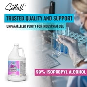 SEDLAV 99% Isopropyl Alcohol 1 Gallon Rubbing Alcohol Isopropyl 99 Percent Technical Use Can be Diluted 2 Gallons of Isopropyl Alcohol 99%