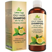 Lemon Sage Shampoo for Oily Hair 8oz