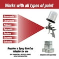 thumbnail image 4 of Paint Spray Gun Cups Liners and Lid System, Disposable 125 MIC Kit, 50 Pack, 13.5 oz (400ml), 4 of 7