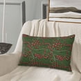 thumbnail image 6 of Fotbe Red Snake Pillow Cases - Envelope Closure - Luxury, Extra Soft, Cooling Pillow Covers - Wrinkle, Fade, Stain Resistant-14"x20", 6 of 8