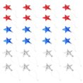 thumbnail image 1 of KAKOWELY 24 colgantes con diseño de pentagrama para el Día de la Independencia (entrega aleatoria), 1 of 4