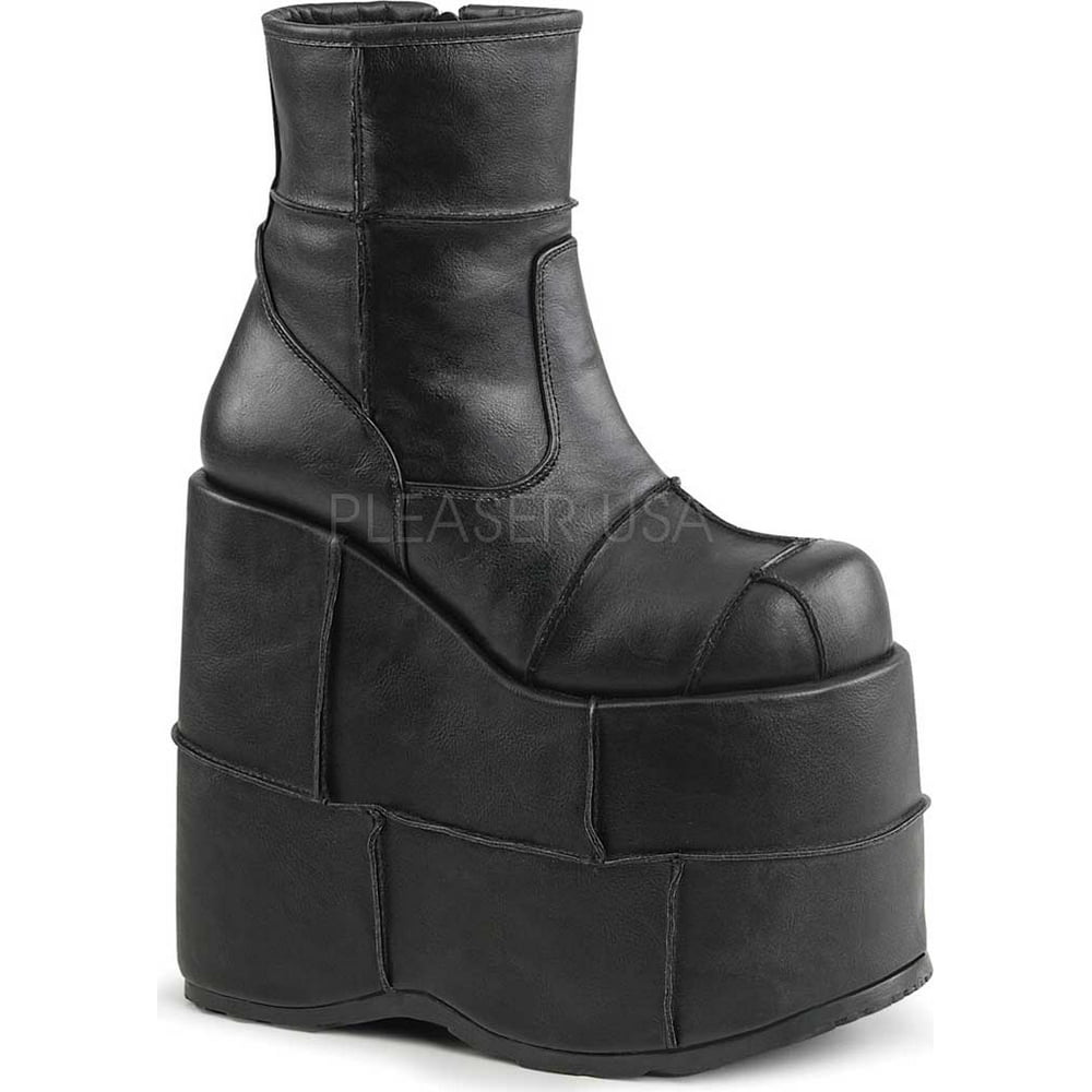 Demonia - Men's Stack 201 Ankle Boot - Walmart.com - Walmart.com