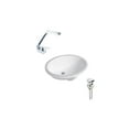 thumbnail image 1 of DROP Bath and Kitchen DR091112 Undermount Bathroom Sink Set, 1 of 5