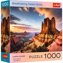Trefl Red Breathtaking Desert Butte 1000 Piece Puzzle