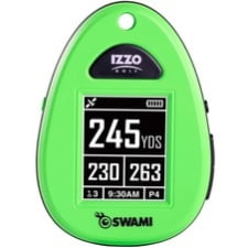 Izzo SWAMI Golf GPS Navigator - Neon Green - Portable - 1.8