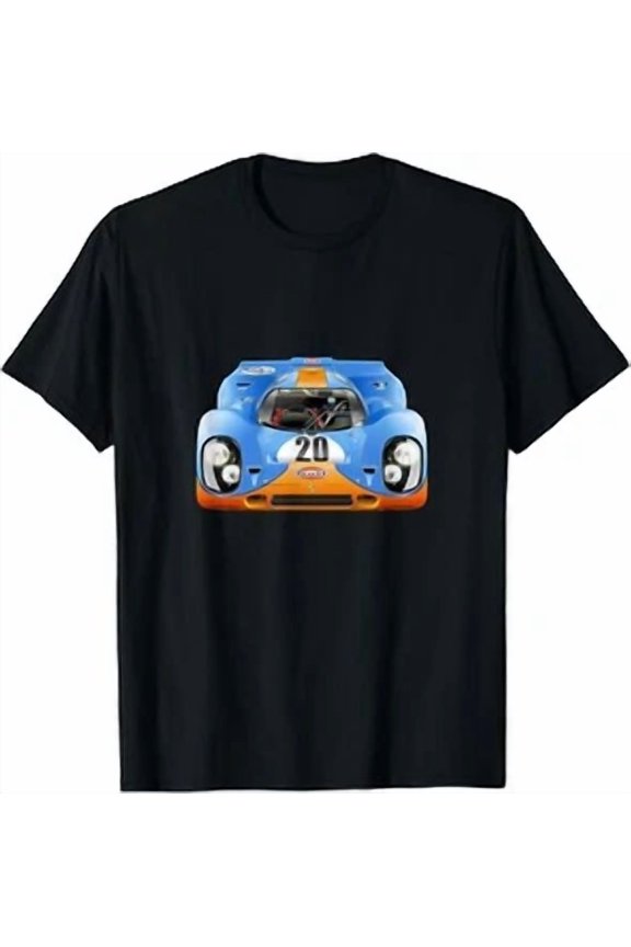 RARE Historic 1970 Le Mans 917 Gulf Vintage Race Car 917K T-Shirt Hoodie