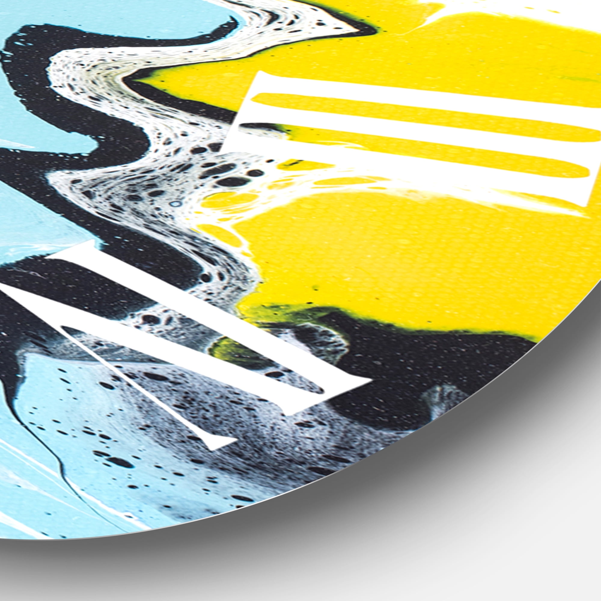 Designart 1 in Modern,Contemporary Wall Clock