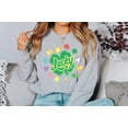 thumbnail image 3 of Feeling Lucky Sweatshirt, You are My Lucky Charm, St Patricks Day Sweatshirt, Lucky Pullover, Womens Sweatshirt, Crewneck, Shamrock Shirt 1375308982, 3 of 5