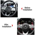 thumbnail image 4 of Extensión de palanca de cambios para volante de coche para Mercedes-Benz Clase A W177 sedán V177 Clase BCE W205 W246 W213 GLA, 4 of 5