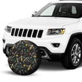 thumbnail image 4 of Kll Wasp And Florals Tire Cover,Universal Wheel Tire Cover For Trailer, Rv, Suv, Truck,Camper And Many Vehicle,(15 Inch), 4 of 8
