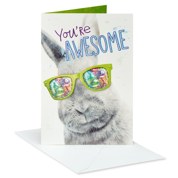 American Greetings Easter Card for Kids (You're Awesome Bunny)