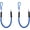 Blue, variant on 4 Bungee Dock Line, Mooring Rope with 316 Stainless Clip, Shock Absorbing Jet Ski Accessorie, Marine Grade Mooring Tie Downs for PWC,Kayak, Watercraft,SeaDoo, Pontoon, Blue 2Pack