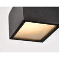 thumbnail image 4 of Living District Raine Modern Integrated LED Wall Sconce Black 0.45 in, 4 of 6