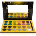 thumbnail image 5 of SHANY RSVParty Makeup Glitter Eyeshadow Palette - 24 Long-Lasting Pressed Glitter Pigments for Face and Body - Ultra Pigmented Glitter Makeup set with a Makeup Brush. Full Size Eyeshadow Pan., 5 of 5