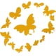 thumbnail image 2 of Butterflies Mirror Wall Sticker Decor 14Pcs -Friendly Acrylic Sticker, 2 of 5
