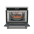 thumbnail image 5 of 24 In. Black Stainless Steel Built-in Convection Microwave Oven with Speed and Sensor Cooking, 1.6 cu ft, 5 of 23