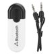 thumbnail image 1 of Récepteur o USB Bluetooth sans fil 3,5 mm, double o, adaptateur pour haut-parleur auxiliaire de voiture, 1 of 4