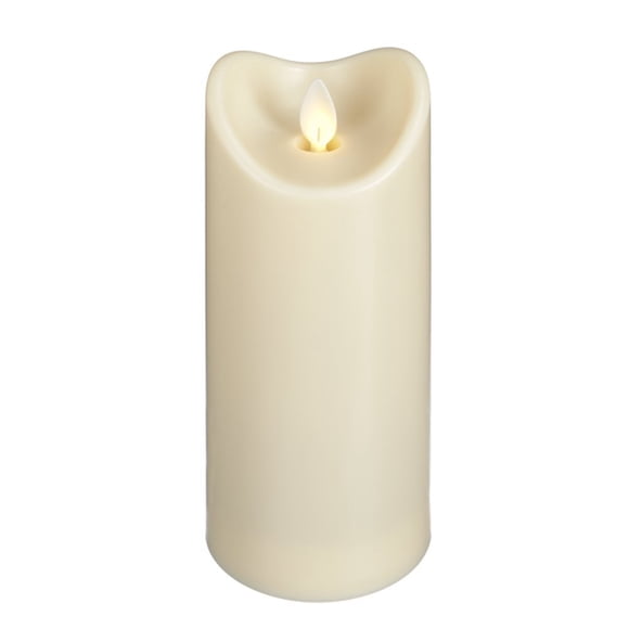 Ganz Home Decor Flameless LED Resin Pillar Candle, 2.75"x7"