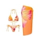 thumbnail image 1 of Trajes de Baño de Mujer con Pantalones Cortos Dos Piezas Impreso Conjunto Largo Torso Tanque Desmontable Sostén Acolchado para la Fiesta de la Piscina de la Playa, 1 of 7