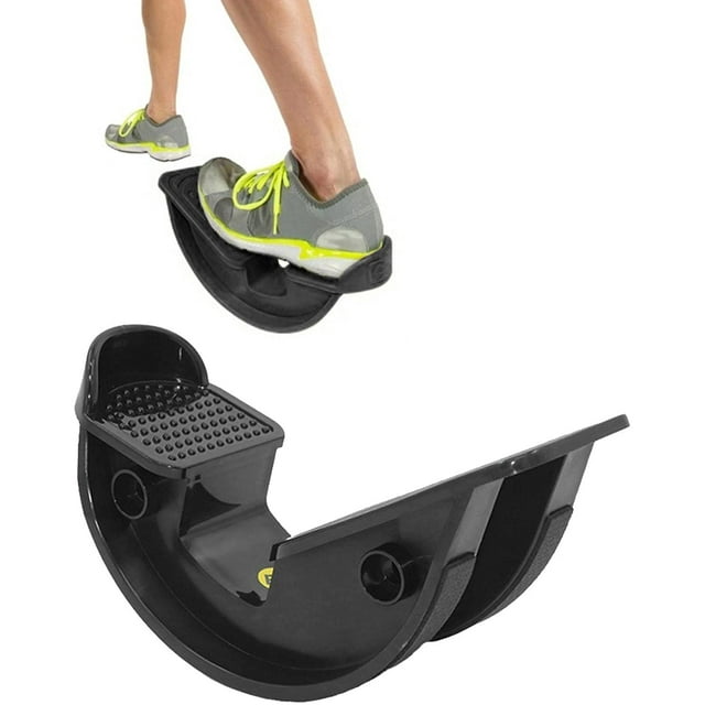 UltraFlexx Foot Rocker- Calf Stretcher for Plantar Fasciitis, Achillis Tendonitis, Calf and Foot Pain, Shin Splints- Increases Flexibility and Strength in Foot and Lower Leg- Non-Skid Bottom