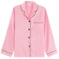 thumbnail image 6 of Women's Silk Satin Pajama Set 2Pcs long sleeve Bridal Bridesmaid PJs Sleepwear, 6 of 7