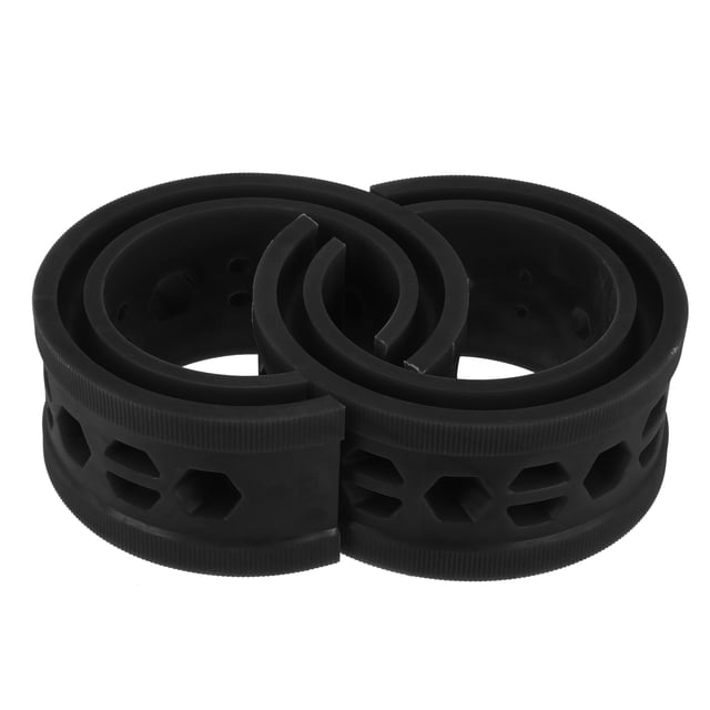 2 Piezas Amortiguador Universal B Negro Unique Bargains