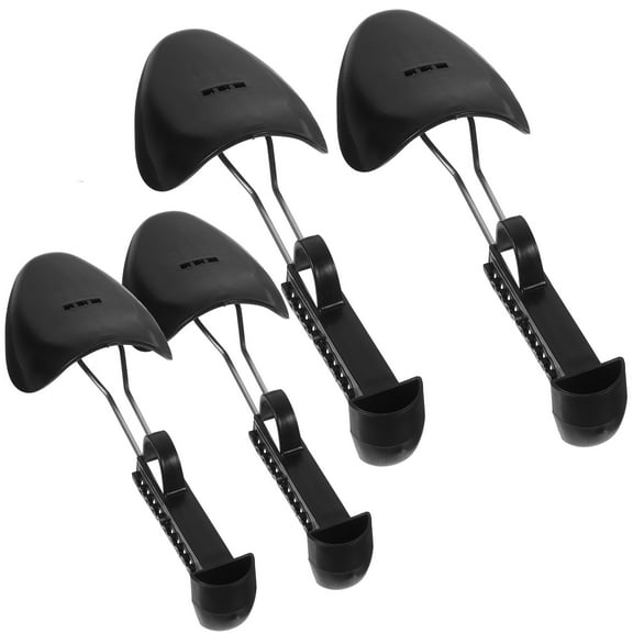 HOMEMAXS 2 Pcs Shoes Portable Shoe Stretcher Shoe Tree Man 25.50X8.00X3.00CM Coffee