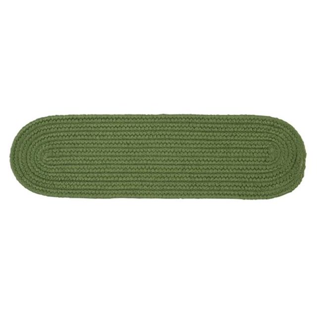 Colonial Mills BR69A008X028X Boca Raton - Moss Green Stair Tread - single Rug