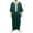 Green, variant on Men's Muslim Thobe Arab Middle Eastern Long Sleeve Embroidered Stand Collar Long Loose Fit Casual Kaftan Traditional Islamic Wear Elegant Embroidery Coat S-2XL