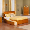 thumbnail image 2 of Atlantic Furniture Lit de Plate-Forme de Rangement Urbain Caramel Madison Très Grand en Caramel, 2 of 4