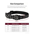 thumbnail image 3 of YUNOVA IP68 Waterproof Reflective AirTag Dog Collar, Integrated Nylon Padded Pet Collar, Compatible with Apple AirTag, Adjustable for Small Medium Large Dogs, 3 of 10