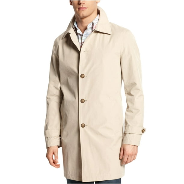 Tommy Hilfiger - tommy hilfiger new tan beige mens size 42s trench ...