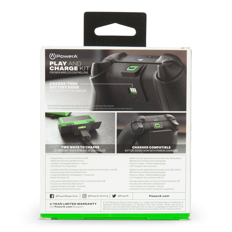 PowerA Play & Charge Kit for Xbox Series X