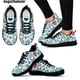 thumbnail image 1 of Zapatos planos de verano con estampado de dibujos animados de Doginthehole, zapatillas informales transpirables con cordones para mujer, calzado de malla para hospital y enfermería, 1 of 6