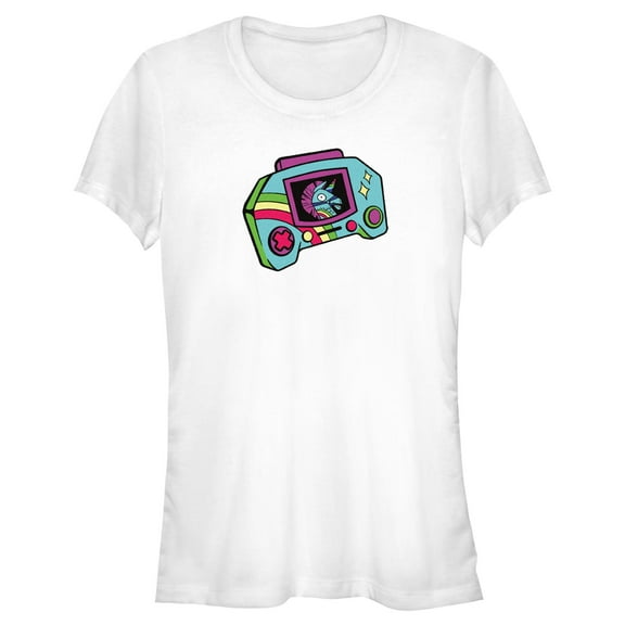 Junior's Fortnite Rainbow Smash Console Graphic Tee White X Large