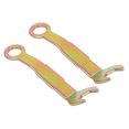 thumbnail image 1 of Clé de Porte de Placard, Clé de Réglage Pivotant Compact en Acier Inoxydable pour Portes Pliantes, 1 of 7