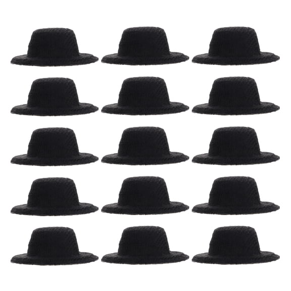 Hemobllo 40Pcs Small Hats For Crafts Top Hat For Decoration And Party Accessories