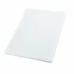 Winco Heavy-Duty Plastic Cutting Board, 15" x 20" x 1", White
