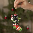 thumbnail image 4 of Acrylic Cute Cat Christmas, Xmas Ornaments, Christmas Tree Hanging, Tree Topper, 4 of 4