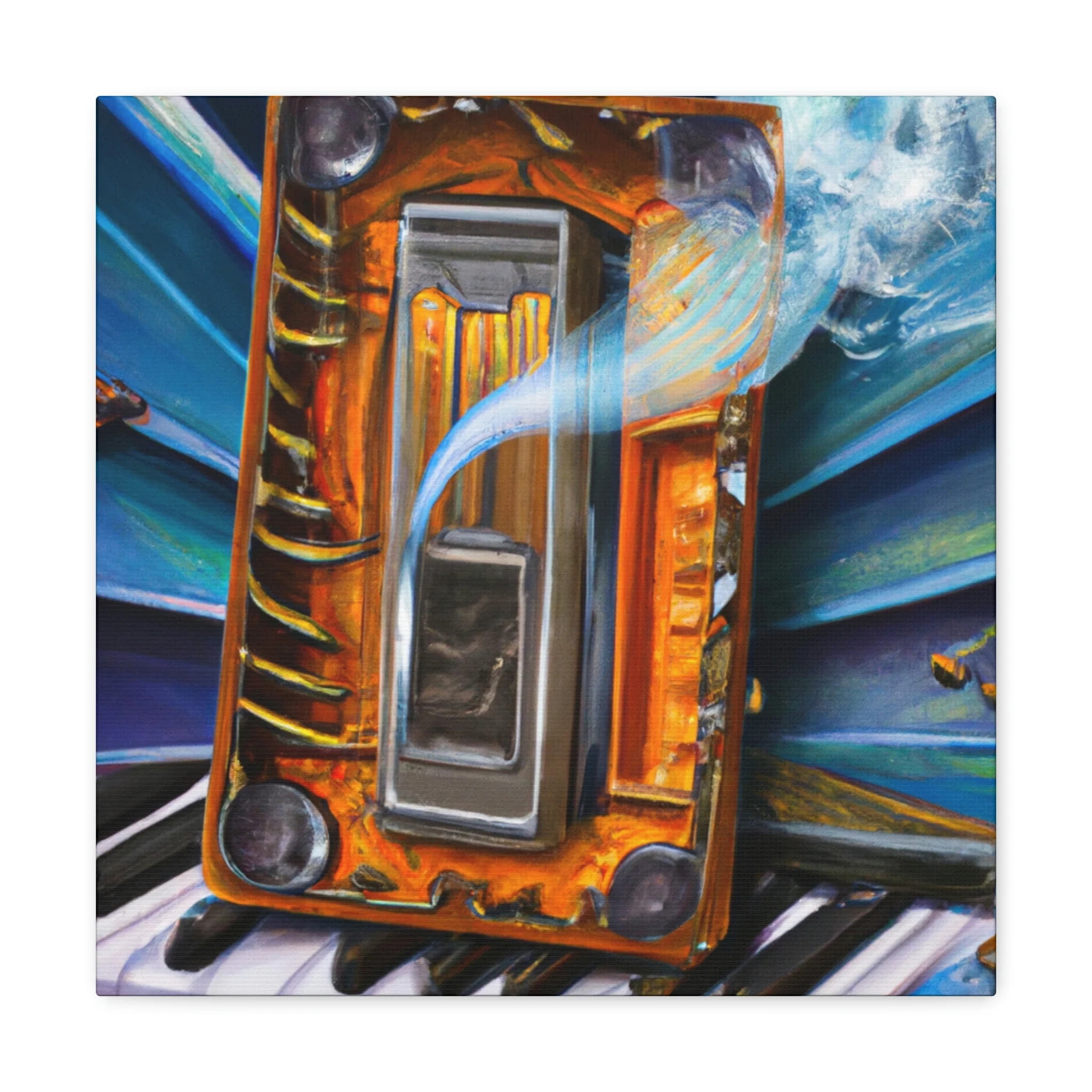 Harmonica Jazz Swagger - Canvas