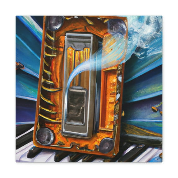 Harmonica Jazz Swagger - Canvas