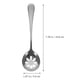 thumbnail image 4 of Cuchara para servir perforada de acero inoxidable, cuchara ranurada pequeña, utensilio de cocina, 4 of 8