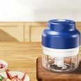 thumbnail image 6 of KDFWDM New Portable Electric Garlic Chopper & Veggie Processor - Rechargeable Wireless Food Grinder, Masher for Meat, Herbs, Onions | Easy Clean, 6 of 6