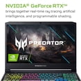 thumbnail image 3 of Acer Predator Helios 300 Gaming Laptop, Intel i7-10750H, NVIDIA GeForce RTX 2060 6GB, 15.6" Full HD 144Hz 3ms IPS Display, 16GB Dual-Channel DDR4, 512GB NVMe SSD, Wi-Fi 6, RGB Keyboard, PH315-53-72XD, 3 of 3