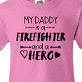thumbnail image 4 of Inktastic My Daddy is a Firefighter and a Hero Youth T-Shirt, 4 of 5